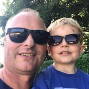 Daniel Wirth avec son fils Yann
